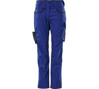 Pantalon Mascot Unique 18678, Couleur:bleu corbeau/bleu noir, Taille:C46-court