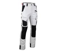Pantalon peintre stretch bicolore avec poches genouillères | 1870 CELLULE - LMA