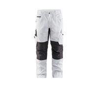 Blakläder Vêtements Pantalon stretch blanc/gris blanc/gris foncé Taille