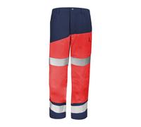Pantalon rouge fluo/bleu marine FLUO SAFE XP - taille M - CEPOVETT - 22-9B869570-2002-2 M