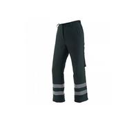 Pantalon Sécurité Tronçonneuse Jambières Tronçonneuse Protection 8 Couches, Ceinture Réglable, Poche, Travail Bois,