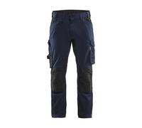 Pantalon de travail Blaklader bleu marine/noir taille 42 longueur 80 cm