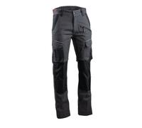 LMA Lebeurre Pantalon COSMOS Gris 1806 Stretch Multipoches Genouillères T.44