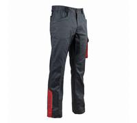 Pantalon stretch FACOM Steps Noir/Gris/Rouge - FXWW1010E