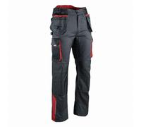 Pantalon stretch FACOM Ultimate poches flottantes Noir/Gris/Rouge - FXWW1020E