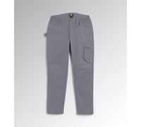 Pantalon Utility Diadora Rock Light Perf Cotton Gris Acier