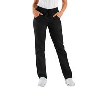 Pantalons de Travail, pour Cuisinier, Cuisine, Pizzaiolo, Boulanger, Infirmière, Pâtissier, Alimentaire, Unisexe, 100% Fabriqué en Italie, Noir , L