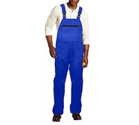 Pantalons de travail pour hommes étirables Grandes tailles - Pantalon à bretelles pour hommes avec boutons, Salopette pour femmes, Pantalon de plein air, Salopettes années 90 noires, Salopettes de