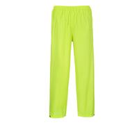 Portwest Pantalon de pluie S441 Classic Homme Imperméable, coutures étanchées Jaune 5XL