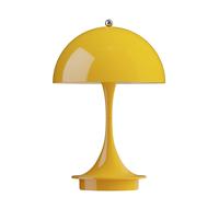 Louis Poulsen Lampe de table Panthella 160 Portable v3 Rechargeable Intérieur/Extérieur Jaune opaque