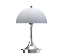 Louis Poulsen Lampe de table Panthella 160 Portable v3 LED sans fil rechargeable Opal Blue Grey