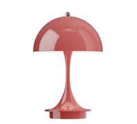Louis Poulsen Lampe de table Panthella 160 Portable V3 LED rechargeable sans fil Corail opaque