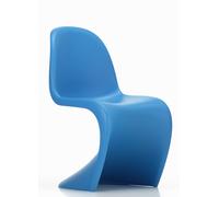 Panton Chair Plastique Chaise Vitra Bleu glacier NOUVELLE HAUTEUR - 4055737096778