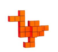 Panton Cubes Duck Duoton Sculpture Vitra - VITRA 21513011