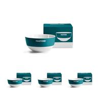 PANTONE™ - Bol Petit Déjeuner Porcelaine Résistante, Durable, Anti Taches, Rayures, Odeurs - Bowl Tasse Grande Cereales et Bol Soupe 650ml 13,8x7 Lave Vaisselle et Micro Onde, Bols Idee Cadeau 1 Pièce