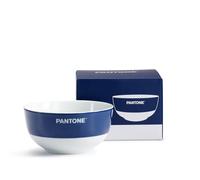 PANTONE™ - Bol Petit Déjeuner Porcelaine Résistante, Durable, Anti Taches, Rayures, Odeurs - Bowl Tasse Grande Cereales et Bol Soupe 650ml 13,8x7 Lave Vaisselle et Micro Onde, Bols Idee Cadeau 1 Pièce