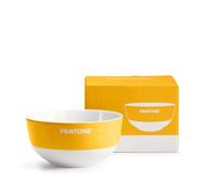 PANTONE™ - Bol Petit Déjeuner Porcelaine Résistante, Durable, Anti Taches, Rayures, Odeurs - Bowl Tasse Grande Cereales et Bol Soupe 650ml 13,8x7 Lave Vaisselle et Micro Onde, Bols Idee Cadeau 1 Pièce
