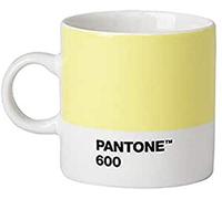 Pantone Espresso Cup, Small Coffee Cup, Fine China (Ceramic), 120 ML, Light Yellow, 600 C