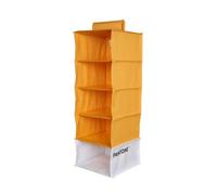 PANTONE™ Organiseur de rangement à suspendre 5 compartiments vêtements et accessoires, organisateur de placard vertical pliable, séparateurs pour armoire intérieure de rangement et vêtements 84 x 30 x