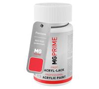 Pantone RED 032C Red mat satiné stylo retouche 50 ml à séchage rapide