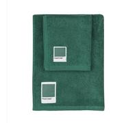 PANTONE™ - Serviettes de bain pour visage et bidet en éponge pur coton 100 % certifié OEKO-TEX, set de serviettes de bain pour visage et invité 50 x 100 cm et 40 x 50 serviettes hygiéniques souples