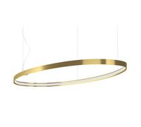 Panzeri Zero Ellipse Sospensione Pendelleuchte, laiton satiné
