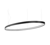 Panzeri Zero Ellipse Sospensione Pendelleuchte, noir