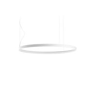 Panzeri Zero Round Sospensione 75 Pendelleuchte, blanc