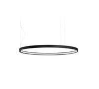 Panzeri Zero Round Sospensione 75 Pendelleuchte, noir