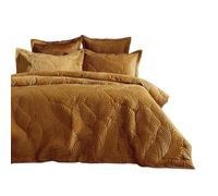 Paoletti Contemporain Palmeria Oxford Taie Ensemble, Polyester, Coton, Or