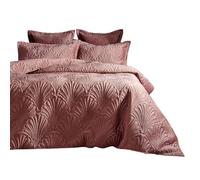 Paoletti Contemporain Palmeria Oxford Taie Set, Polyester, Coton, Fard à Joues, Rougir