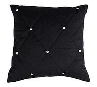 Paoletti Riva Housse de Coussin New Diamante (45 x 45cm) (Noir)
