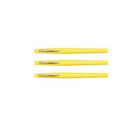 Pap erMate Lot de 3 stylos Yellow Flair.