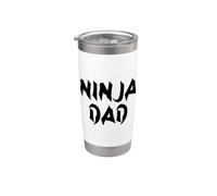 Papa ninja Gobelet isotherme en acier inoxydable double paroi