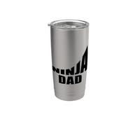 Papa ninja Gobelet isotherme en acier inoxydable double paroi