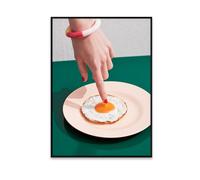 Paper Collective Fried Egg poster 30 x 40 cm