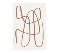 Paper Collective Poster Different Ways marron 30x40 cm