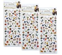 Paper House Productions Harry Potter Lot de 3 micro autocollants Motif floral Poudlard