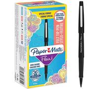 PAPER:MATE 2077174 Paper:Mate Stylo fibre Flair Original, noir