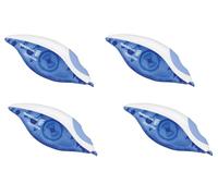 Paper Mate DryLine Grip Lot de 4 rubans correcteurs en papier liquide Bleu