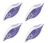 Paper Mate DryLine Grip Lot de 4 rubans correcteurs en papier liquide Violet