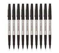 Paper Mate Flair Lot de 10 stylos à pointe ultra fine 0,4 mm Encre noire