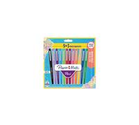 Paper-Mate feutres Flair pointe fibre M 0,7 mm Lot de 12 multicolore sous blister pour enfants