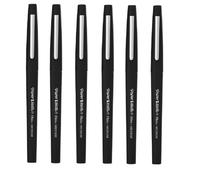 Paper Mate Flair Lot de 6 feutres à pointe moyenne Noir