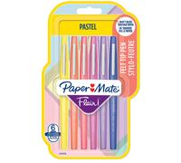 Paper Mate Flair Lot de 6 stylos feutres pastel - Pointe 0,7 mm