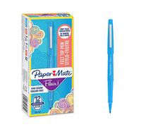 Paper Mate Flair Original Stylo feutre à capuchon pointe moyenne 1 mm - Turquoise