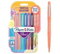 Stylo feutre Paper Mate Flair Tropical écriture moyenne - Pochette de 6
