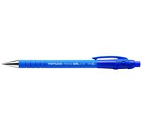 Papermate lexGrip Gel Stylos rétractables à encre gel Moyen Bleu 12 pièces
