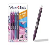 Paper Mate InkJoy Gel Pens, Candy Pop Colors, Medium (0.7mm) Point, Retractable, 4 Count