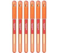 Paper Mate Inkjoy Lot de 6 stylos à encre gel fine Orange 0,5 mm